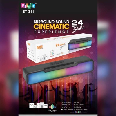 BT-311 Bluetooth RGB Soundbar Speaker